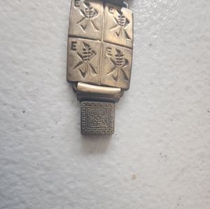 Vintage Brass/silver bracelet